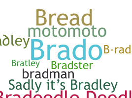 ニックネーム - Bradley