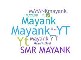 ニックネーム - Mayankyt