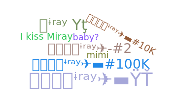 ニックネーム - Miray