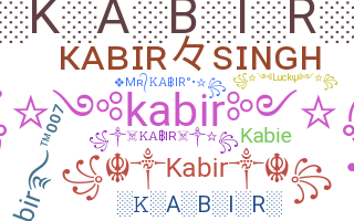 ニックネーム - Kabir