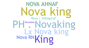 ニックネーム - Novaking