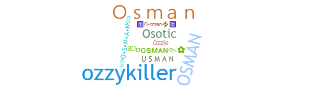 ニックネーム - Osman