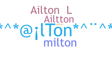 ニックネーム - Ailton