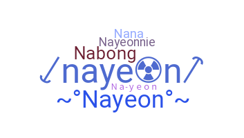 ニックネーム - nayeon