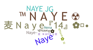 ニックネーム - naye