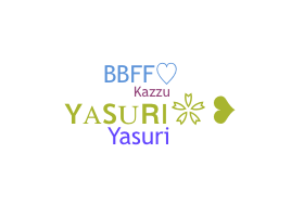 ニックネーム - Yasuri