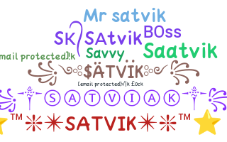 ニックネーム - satvik