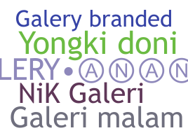 ニックネーム - Galeri