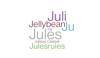 ニックネーム - Julie