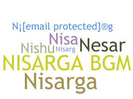 ニックネーム - Nisarga