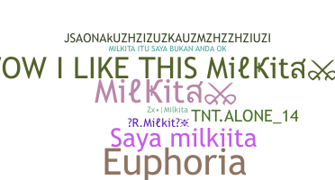 ニックネーム - milkita