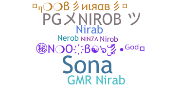 ニックネーム - nirab
