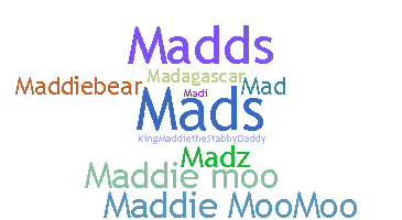ニックネーム - Maddie
