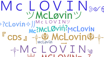 ニックネーム - mcLovin