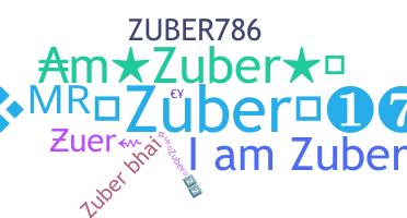 ニックネーム - Zuber