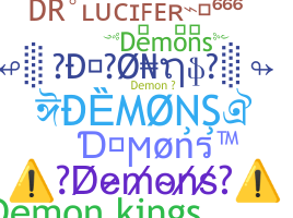 ニックネーム - Demons