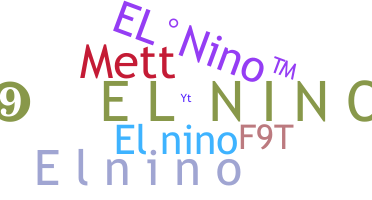ニックネーム - Elnino