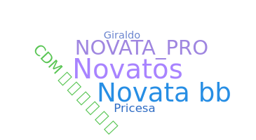 ニックネーム - Novata