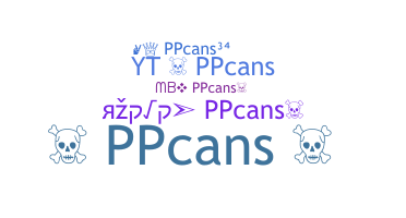 ニックネーム - PPcans