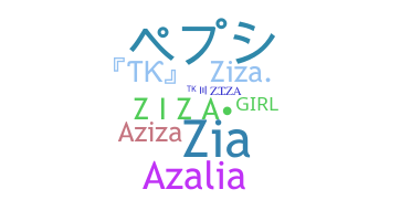 ニックネーム - ziza
