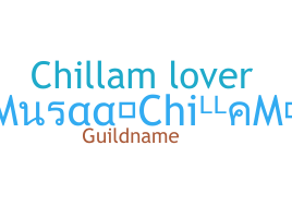ニックネーム - ChiLLaM