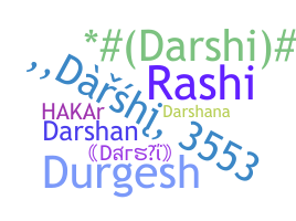 ニックネーム - Darshi