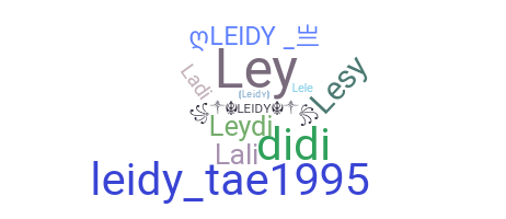 ニックネーム - Leidy