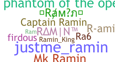 ニックネーム - Ramin