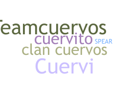 ニックネーム - Cuervos