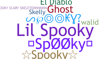 ニックネーム - spooky