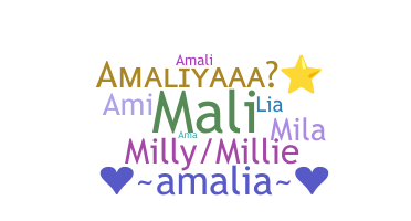 ニックネーム - Amalia