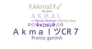 ニックネーム - Akmal