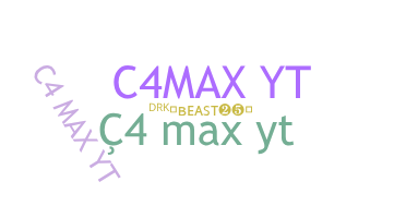 ニックネーム - C4maxyt