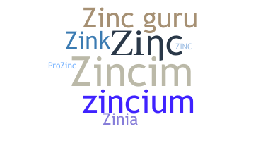 ニックネーム - Zinc