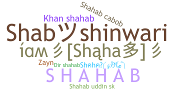 ニックネーム - Shahab