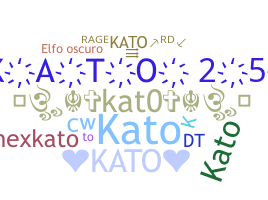 ニックネーム - KATO
