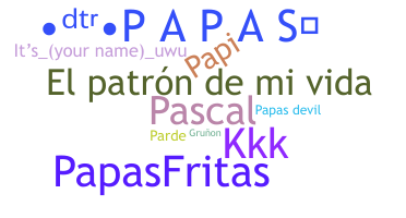ニックネーム - Papas