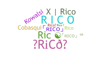 ニックネーム - RiCo