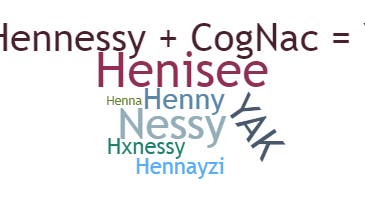 ニックネーム - Hennessy