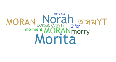 ニックネーム - Moran