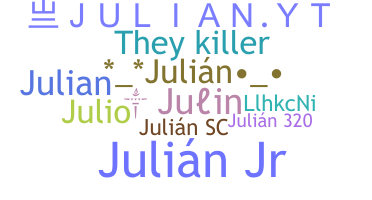ニックネーム - Julin