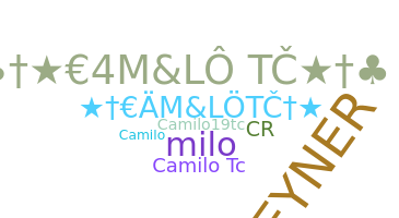 ニックネーム - CamiloTc
