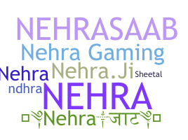 ニックネーム - Nehra