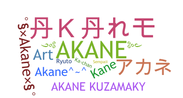 ニックネーム - Akane