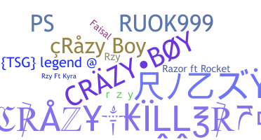 ニックネーム - rzy