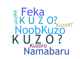 ニックネーム - kuzo