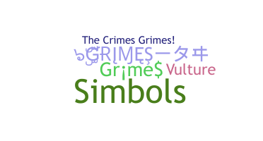 ニックネーム - Grimes