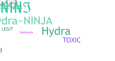 ニックネーム - hydraninja