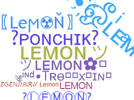 ニックネーム - Lemon