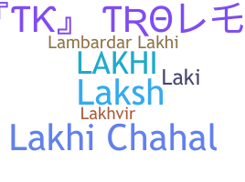 ニックネーム - Lakhi